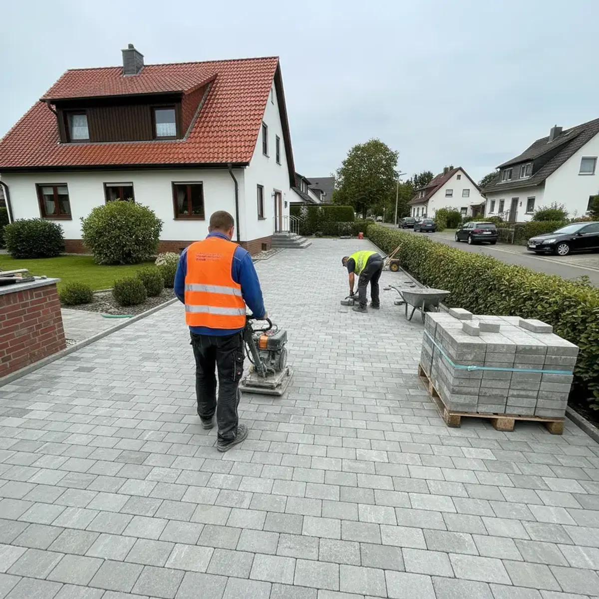 Handwerksbetrieb bei der Arbeit